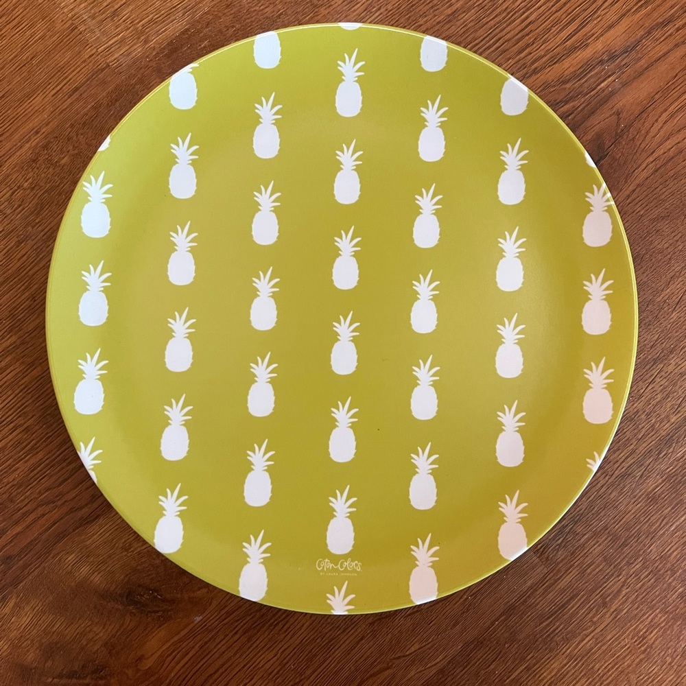 (4) Coton Colors Pineapple Print Plate